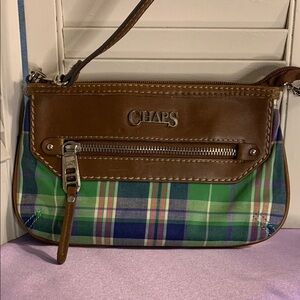 Chaps Brown and Green Plaid Women's Bag